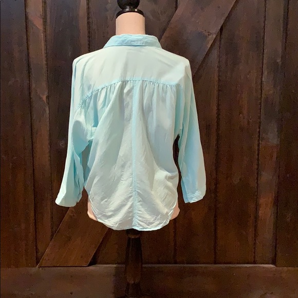 Light breezy Aeropostale button down top - Picture 5 of 8